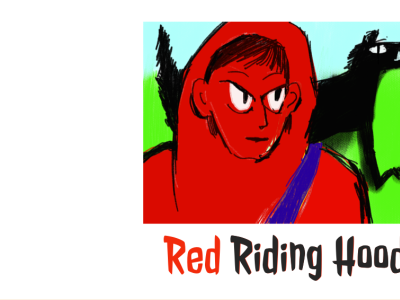 Red Riding Hood art book design illustration storyart