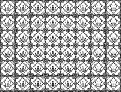 Pattern art design illustration