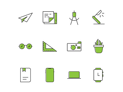 Office Desktop Icon Set