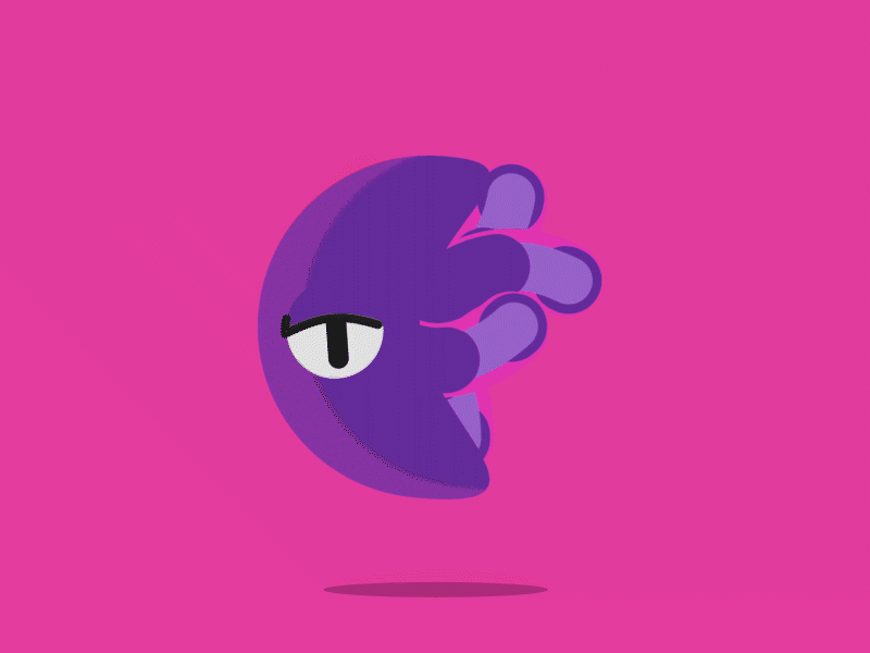 Lazy Tuesday 2d animation after effect flat design gif lazy mood motion graphic squid tentacles today