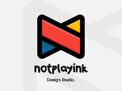 Notplayink Logo abstract arrow business company design element graphic icon identity label line logo logotype modern n set sign symbol technology vector