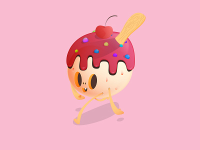 Ice Cream: Trick or Treat character design graphic art graphic artist graphic design halloween illustration