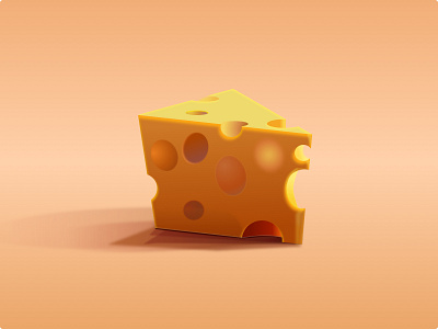 cheese love illustrations ui