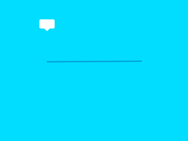 Small rope jumping animation ui