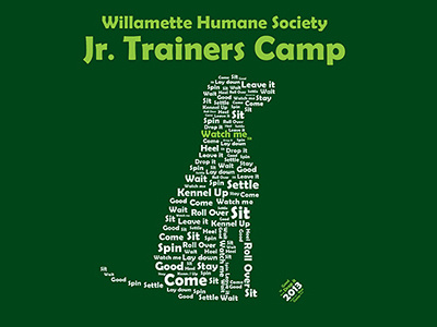 Whs Junior Trainers Camp T Shirt Design dog humane society t shirt wordle