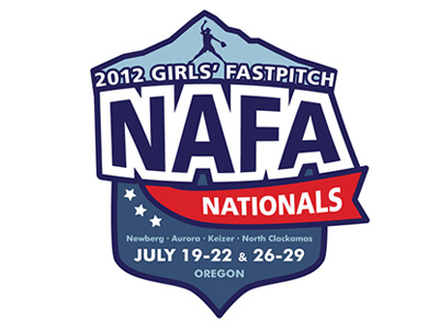 NAFA Girls' Softball T-Shirt fast pitch nafa nationals softball t shirt