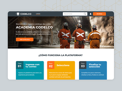 Codelco design ui web