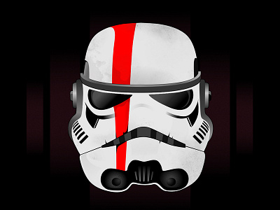 Stormtrooper Ill illustration stormtrooper vector