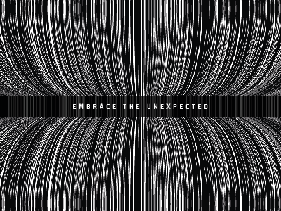 Embrace The Unexpected error filmochod glitch identity moire