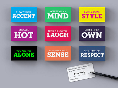 My Moment Cards business card identity personal