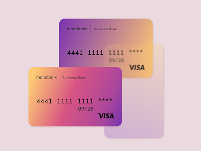 Credit cards design