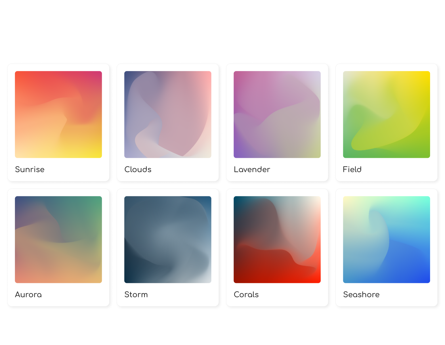 Mesh Gradients By Anna Yanko On Dribbble