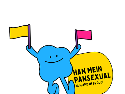 Pansexual 3d animation branding design graphic design illustration logo motion graphics ui vector