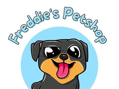 freddies petshop 3d animation branding graphic design logo motion graphics ui