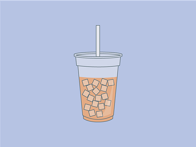 11 // 365 daily design daily illustration drinks ice tea illustration tea