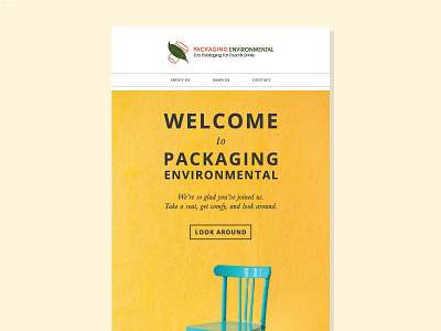 Packaging Environmental Email Marketing content marketing design email design email marketing