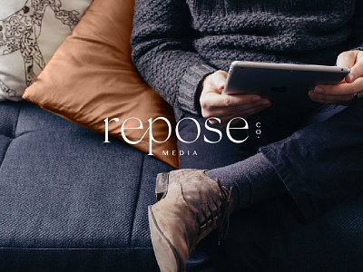 Repose Co. Media Branding // Primary Logo