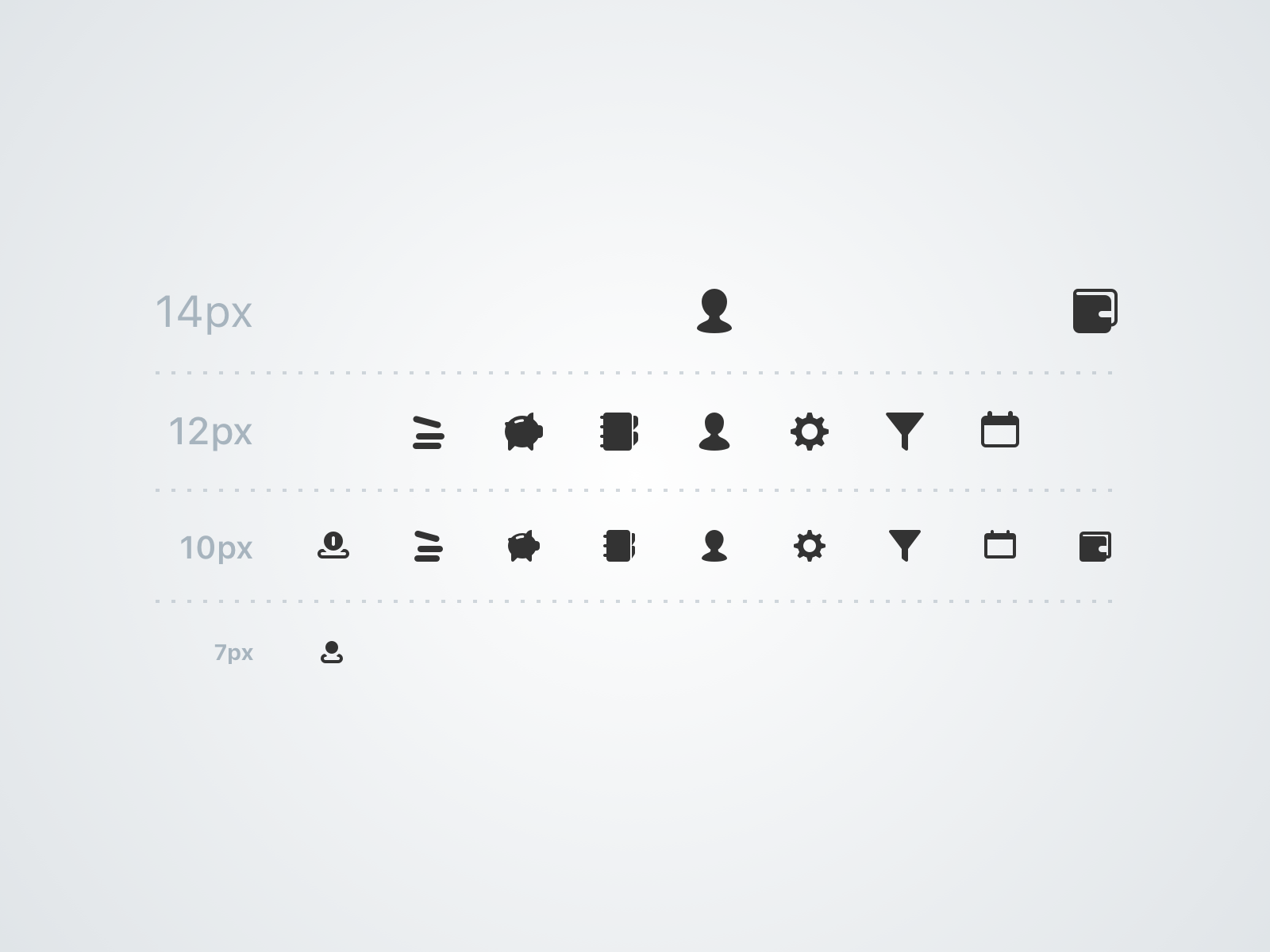 Icon Size Matters By Oscar Marcelo On Dribbble
