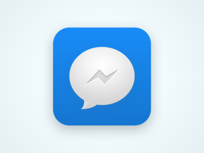 Messenger icon by Oscar Marcelo - Dribbble