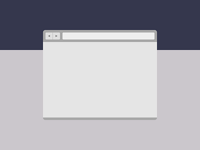 Browser browser flat vector