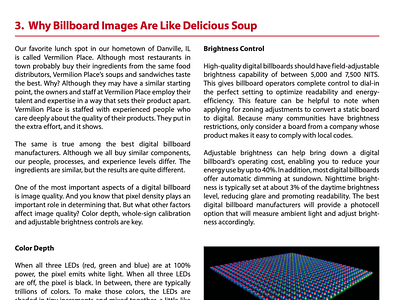 Billboard Advertising Strategy Paper