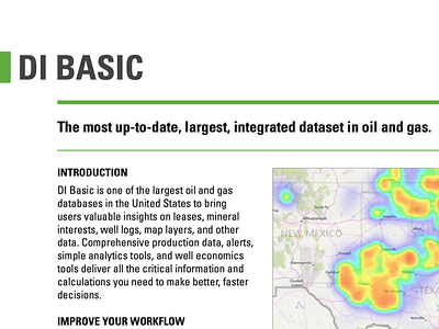 SAAS Analytics Software Datasheet