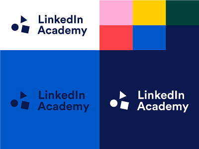 LinkedIn Academy Branding Concept brand brand design brand identity branding concept design identity logo logo design