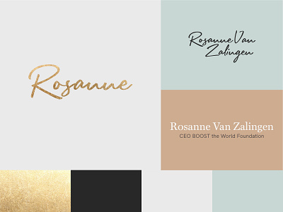 Rosanne Logo brand brand design brand identity branding design identity logo logo design