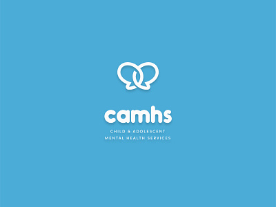 Camhs logo // 2016 branding camhs design identity letter logo mental health