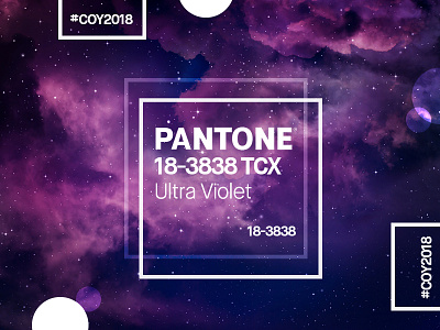 Pantone Color of the Year 2018 - Ultra Violet 2018 color pantone swatch ultra violet violet