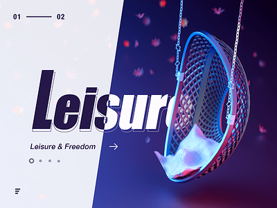 Leisure&freedom c4d cradle freedom leisure relax swing web