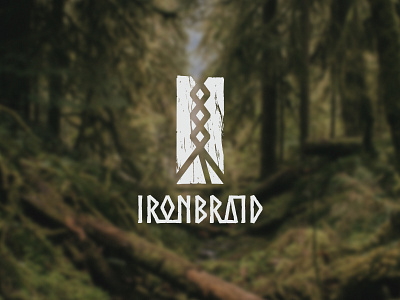Ironbraid Adventures adventures braid branding celtic iron logo norse outdoors survival wilderness