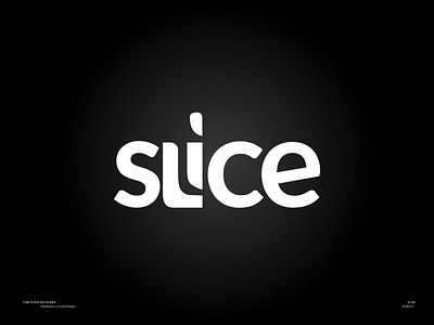 SLICE best figma illustration simple slice wordmark