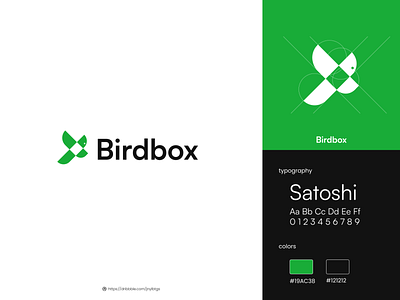 Birdbox amazing birdbox branding concept concept app design eco future graphic design great green illustration logo minimalist packaging trend vector wow