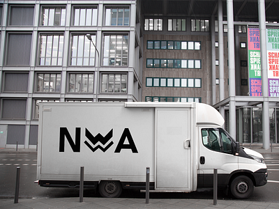NWA Truck delivery #1 behance branding clean creative delivery design dribbble graphic design illustration logo logo design minimal minimalism simple trucks vector