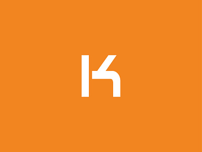 Kelvin Blake Logo behance branding creative design dribbble dynamic energy graphic design illustration impress inspiration inspire logo minimal minimalism modern orange simple strong vector