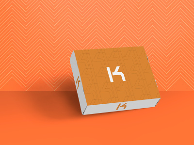 Kelvin Blake Branding #1 behance box branding creative design dribbble dynamic graphic design illustration logo minimal minimalism orange package product simple ui vector