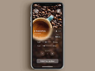 Coffee app exploration