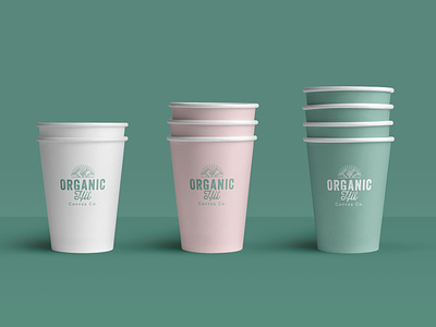 Organic Hit Coffee Co - Brand Identity Design coffee branding coffee logo coffee packaging graphic design logo