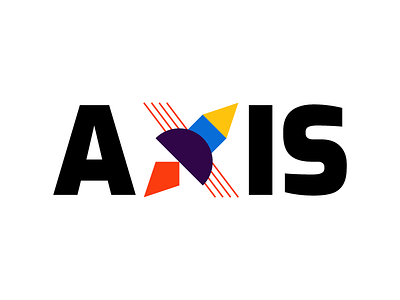 Axis 1/50 dailylogochallenge rocket simple