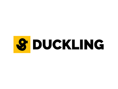 Duckling. accident accidently adobe duck duckling illustrator logo
