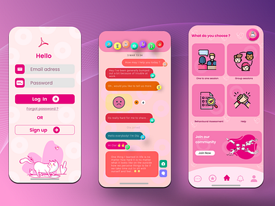 MIRTH - A healthcare technology application. branding graphic design logo ui