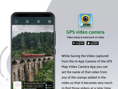 GPS Map Video Camera By Gps Map Camera On Dribbble   11 1x 