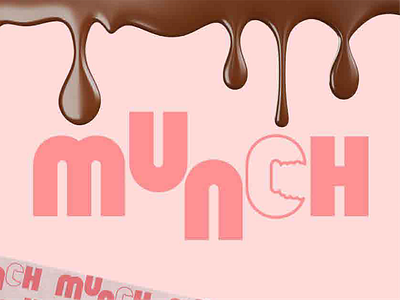 Munch - Branding branding design graphic design illustration instagram logo mascot