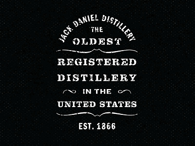 Jack Daniels Distillery Story Badge