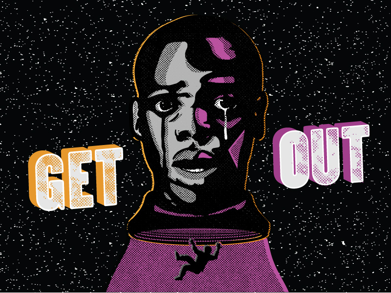 Get Out Poster by Eric Warning on Dribbble