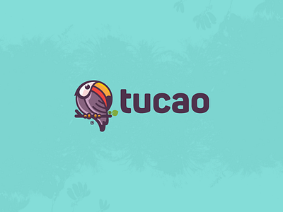 Tucao bird branding character colorful design illustration logo logotype mark mascot nature toucan