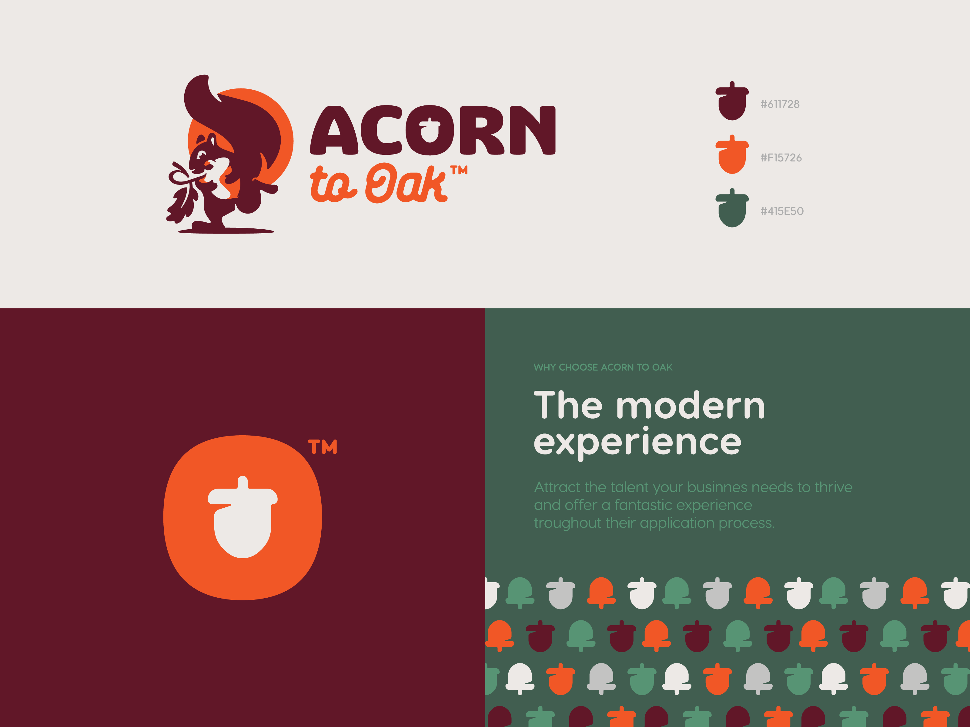 acorn and oak leaf logo