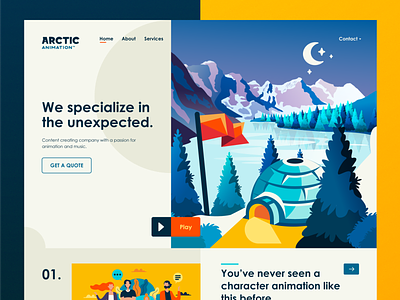 Arctic Animation Homepage