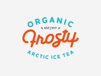 Frosty Wordmark branding calligraphy clean design frosty logo logotype mark organic type typedesign typographie typography wordmark
